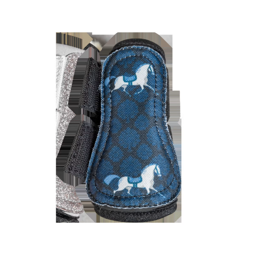 Turnout Boots Sammy Horse Design - Black