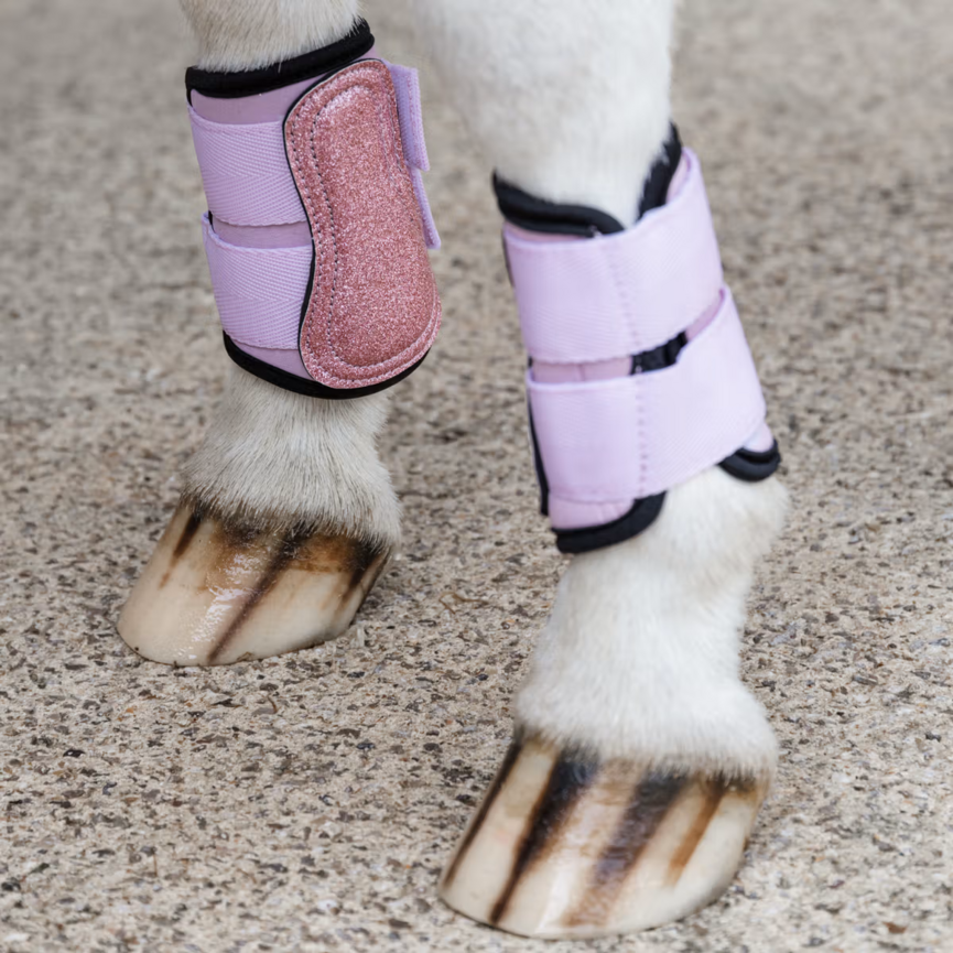 Turnout Boots Sammy Unicorn Glitter - Old Rose
