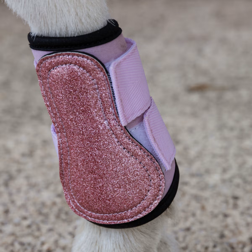 Turnout Boots Sammy Unicorn Glitter - Old Rose