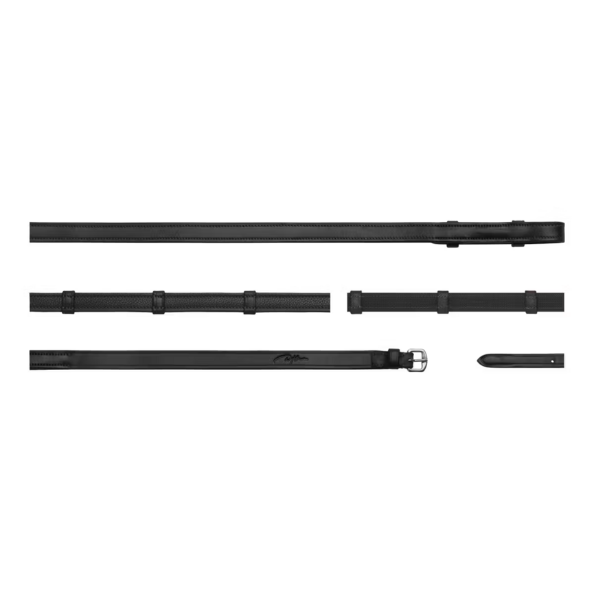 5/8 Hunter Reins With 7 Leather Loops (Without Stopper)