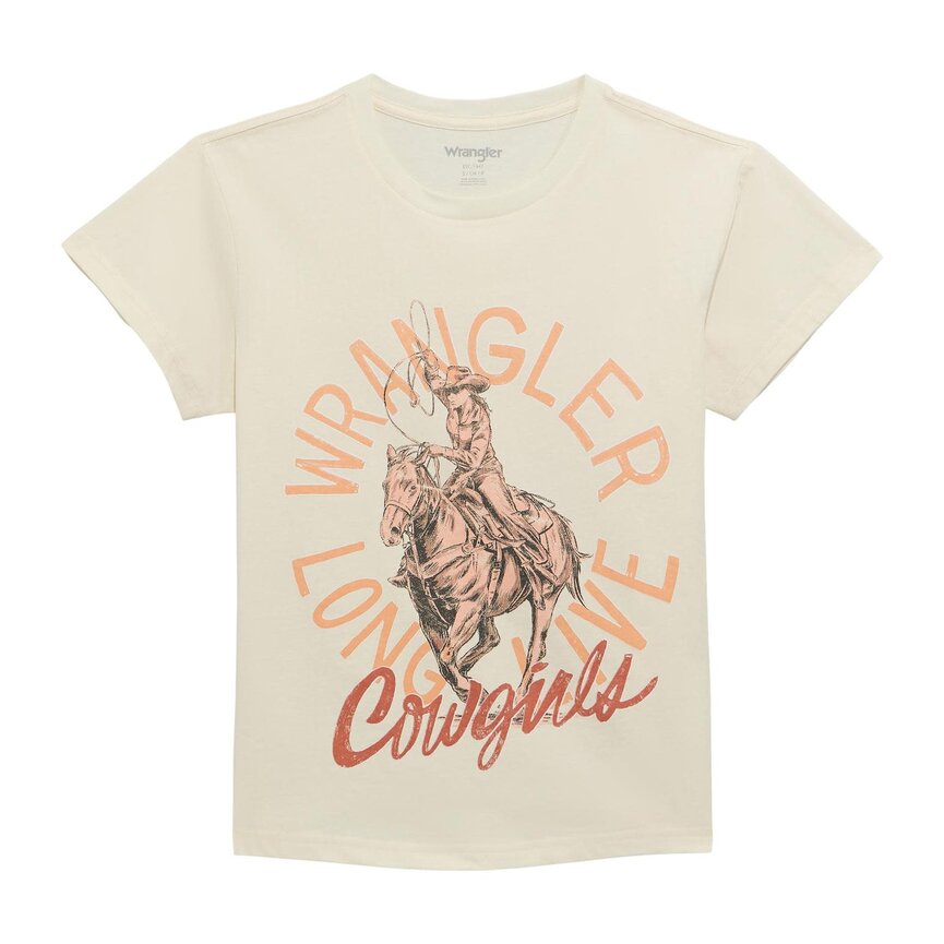 Short Sleeve Retro T-Shirt - Regular Fit - Cowgirls