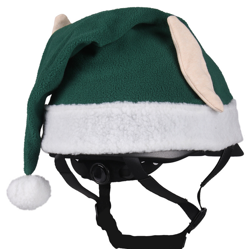QHP Christmas Helmet Cover