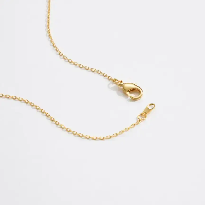 Gold Dipped “Howdy” Script Necklace