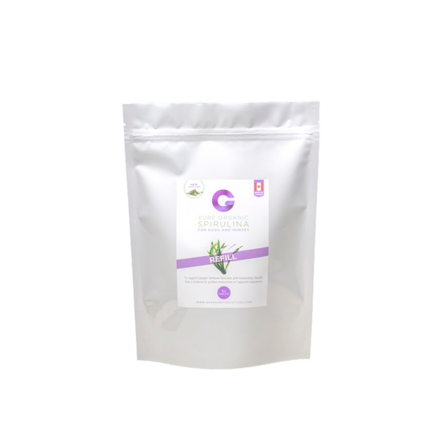 ORGANIC SPIRULINA TABLETS 1KG REFILL