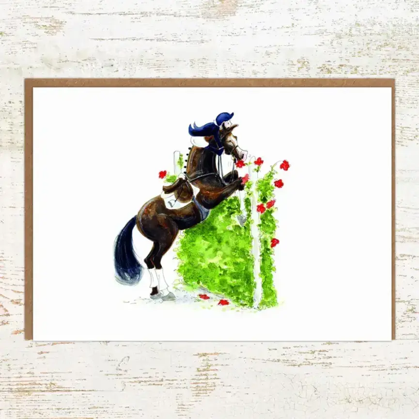 Pony Nut Gifts Greeting Cards