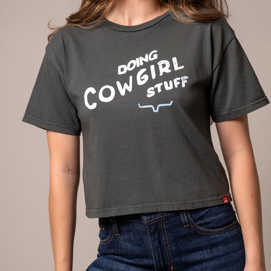 Ladies Doing Cowgirl Stuff Tee Shirt