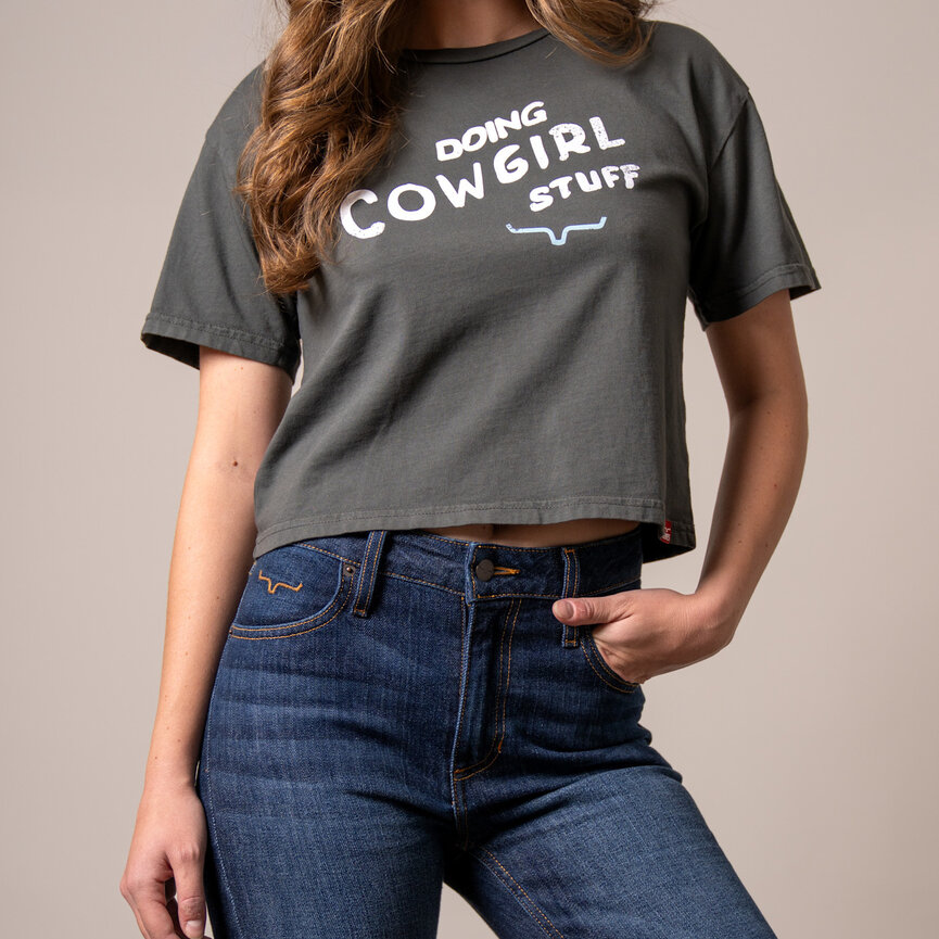 Ladies Doing Cowgirl Stuff Tee Shirt