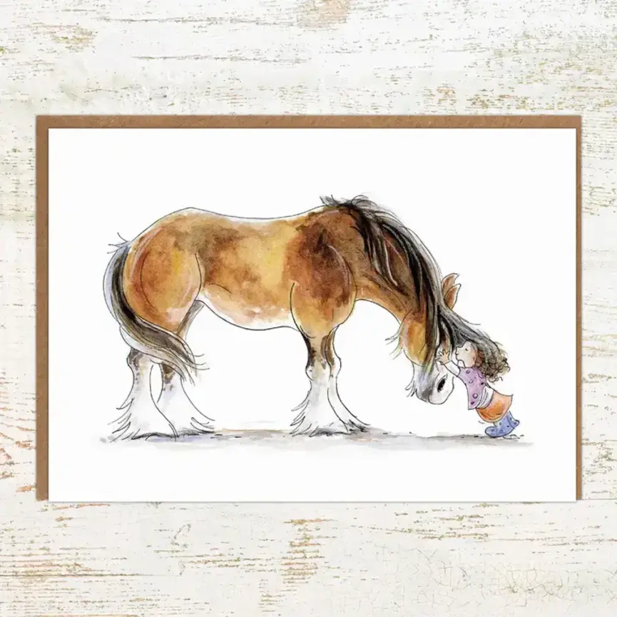 Pony Nut Gifts Greeting Cards