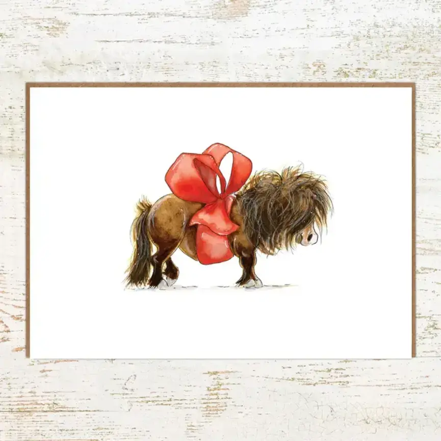 Pony Nut Gifts Greeting Cards