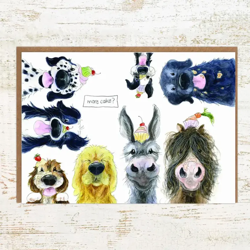 Pony Nut Gifts Greeting Cards