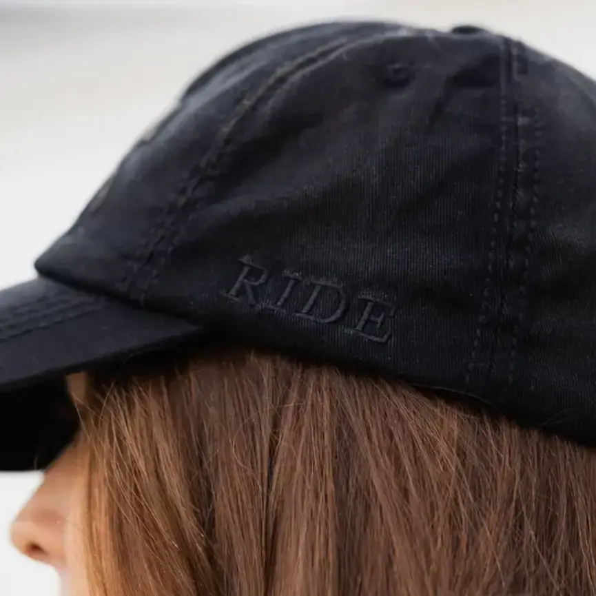 Vintage Black Horse Hat