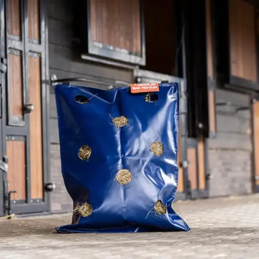 Hay Play Button Bag – Slow Feed Hay Bag