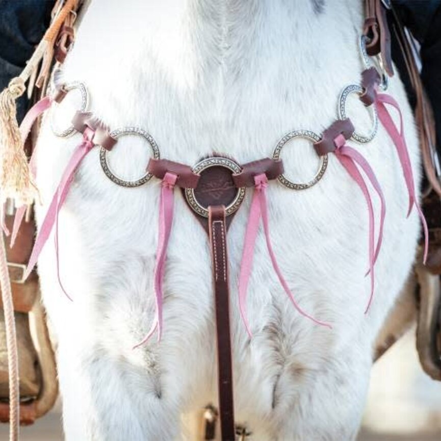 Pony Ring Tassle Breast Collar