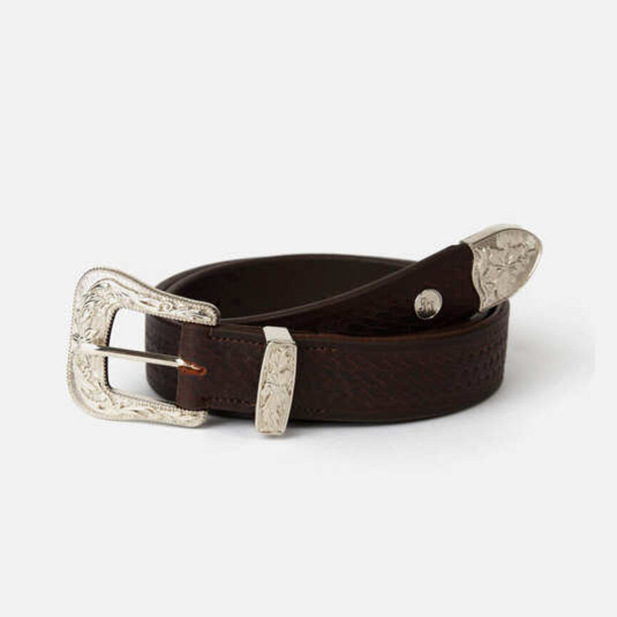 HORZE BLAZE WESTERN LEATHER BELT