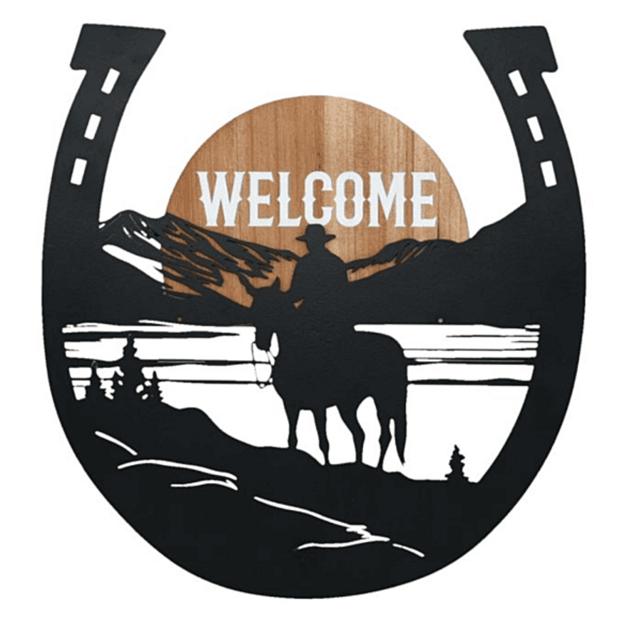 Cowboy Horse Wall Art