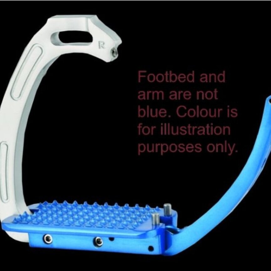 HORSE TECH SAFETY ALUMINUM STIRRUPS WITH MAGNET