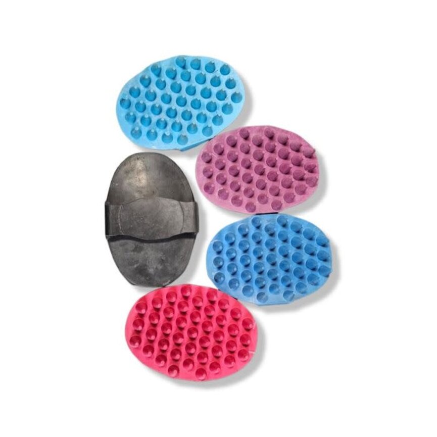 Rubber Massage Curry with Handle