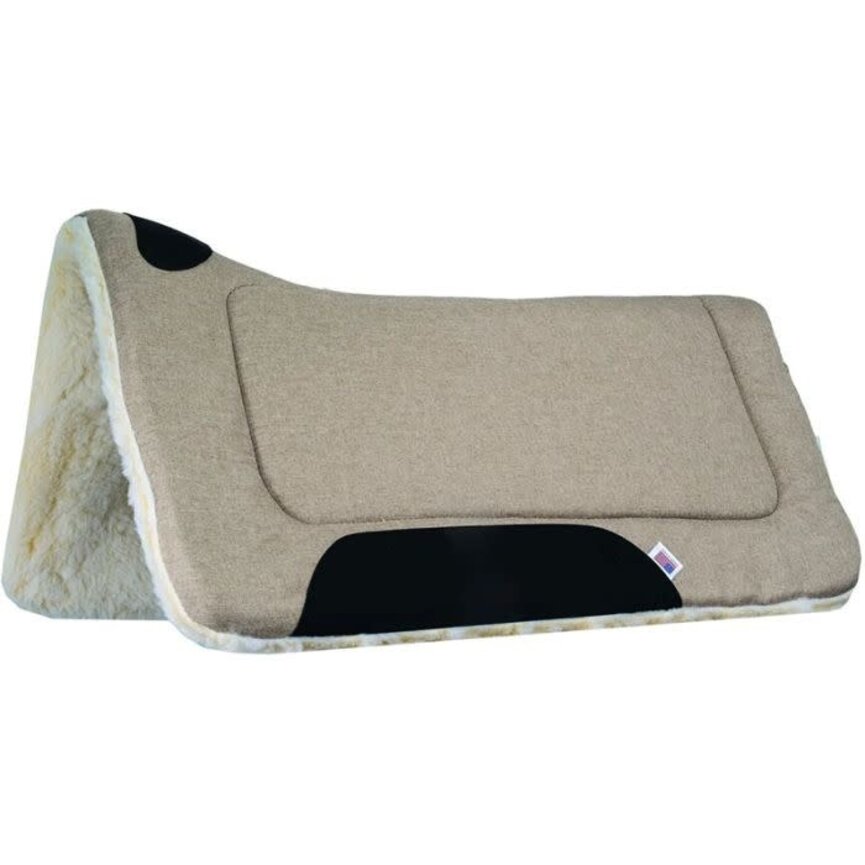 Mustang Brushed Denim Contoured Pad