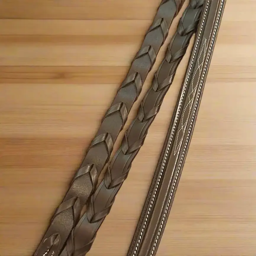 Wesley Fancy Stitch Laced Reins