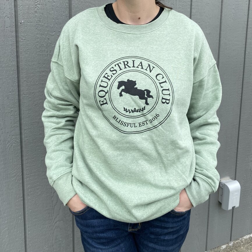 Equestrian Club Sweatshirt - Jump