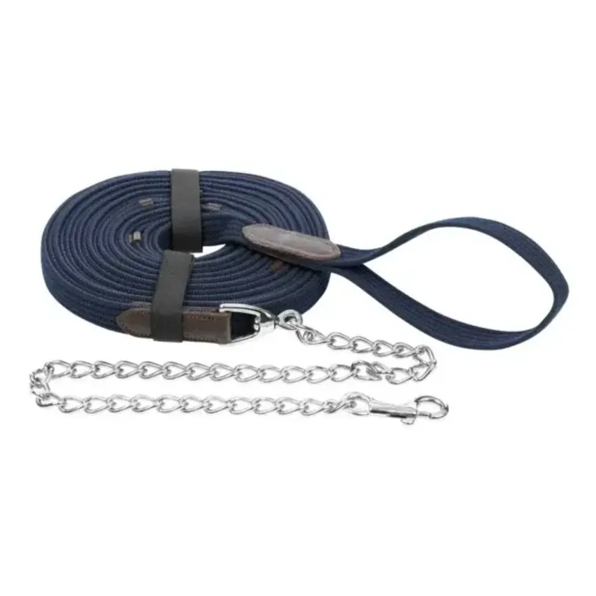 Saga 25 Feet Lunge Line with Chain