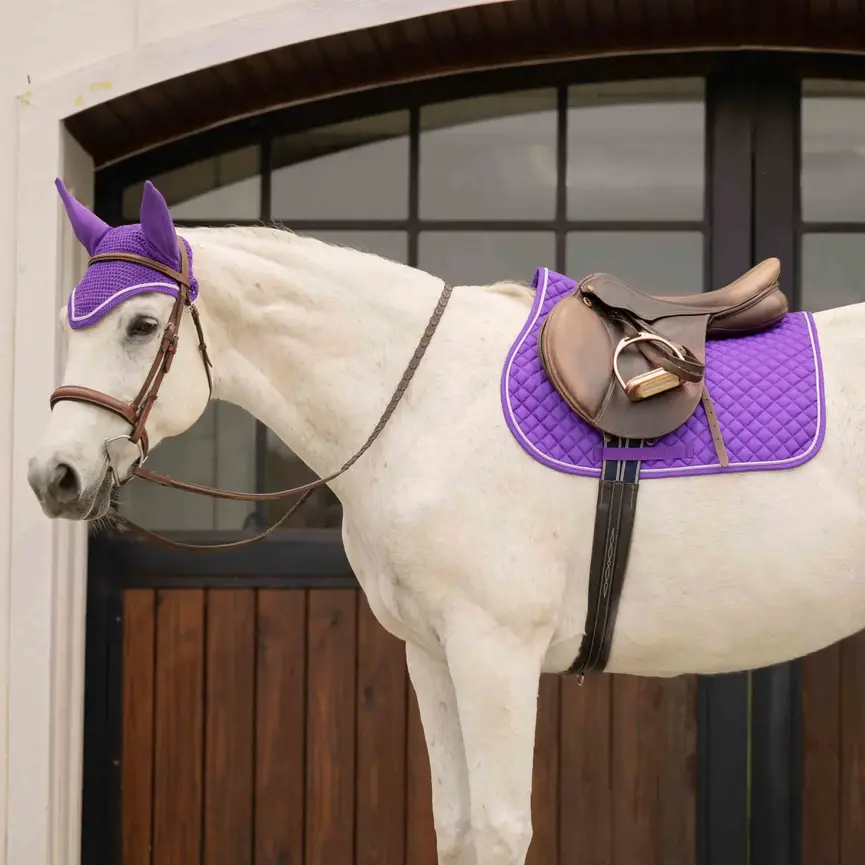 Voss All Purpose Saddle Pad and Bonnet Set