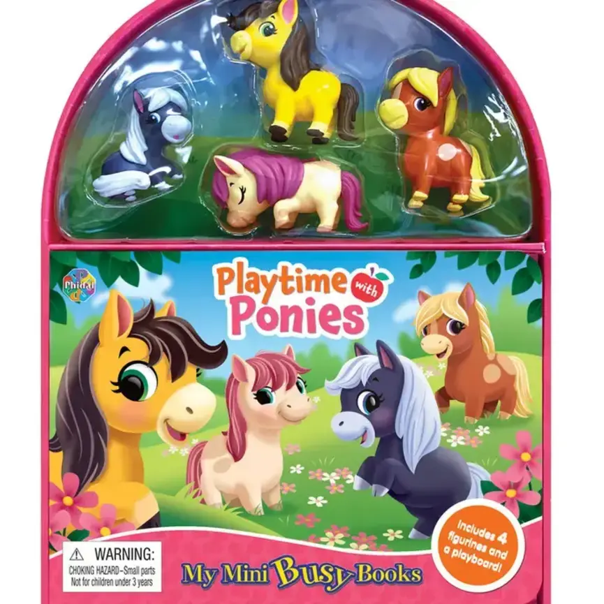 Playtime Ponies Mini Busy Books