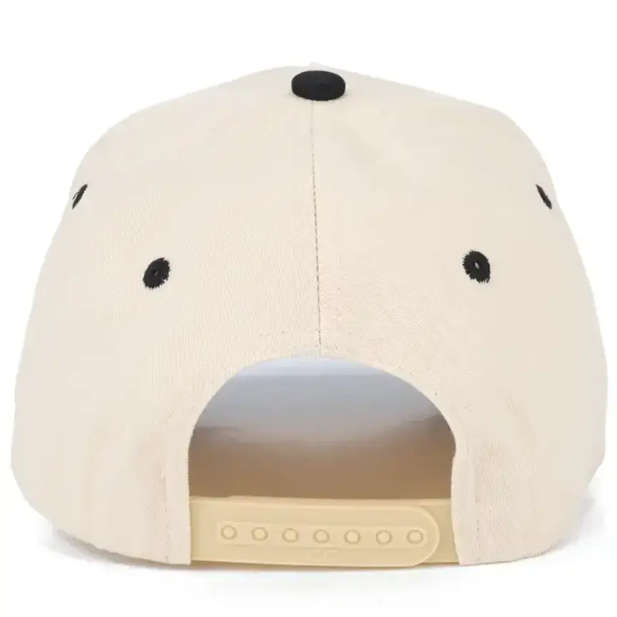 C.C Cowboy Letter Embroidered On Two Tone Trucker Hat