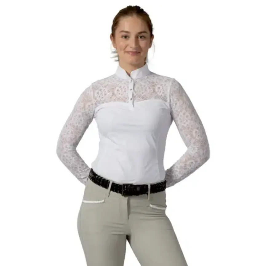 Equinavia Lisa Womens Lace Long Sleeve Show Shirt