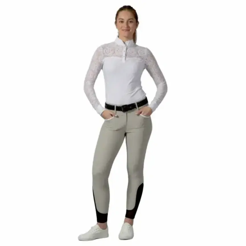 Equinavia Lisa Womens Lace Long Sleeve Show Shirt