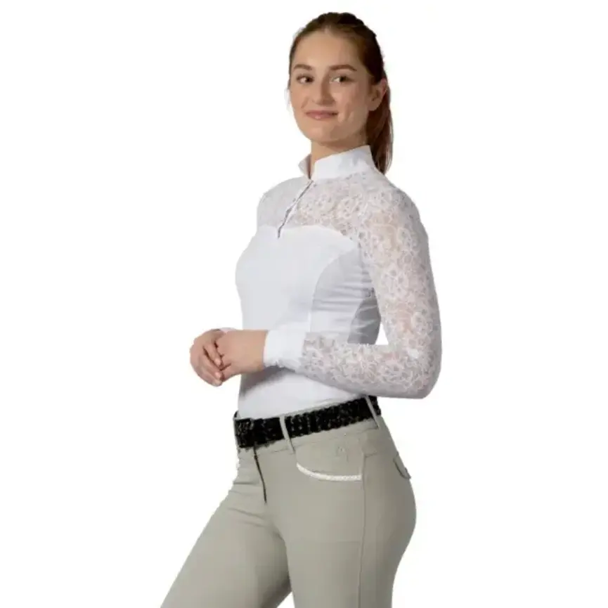 Equinavia Lisa Womens Lace Long Sleeve Show Shirt