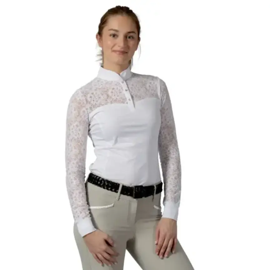 Equinavia Lisa Womens Lace Long Sleeve Show Shirt