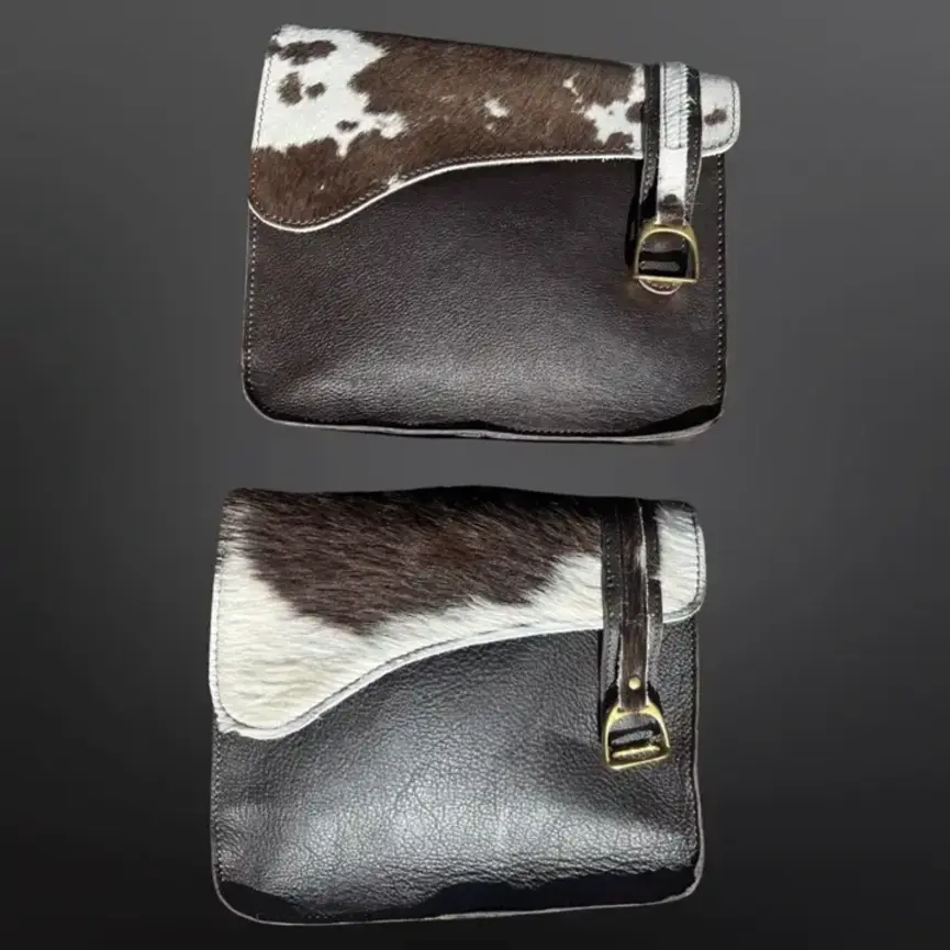 Equestrian English Saddle Crossbody Handbag Purse