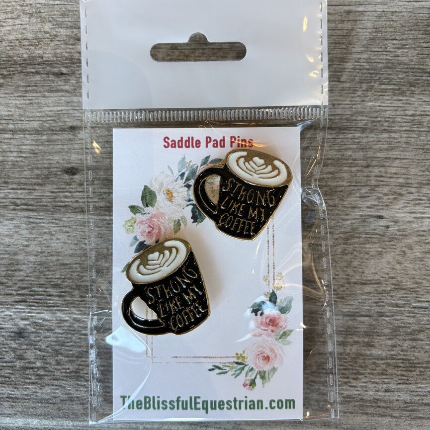 Saddle Pad Show Pins