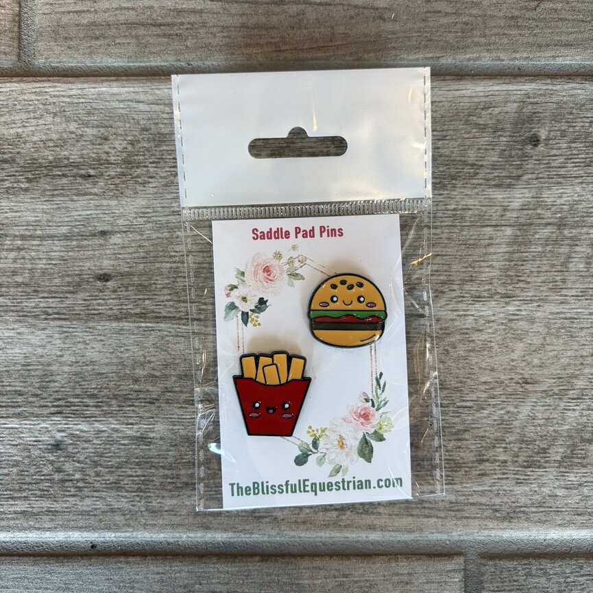 Saddle Pad Show Pins