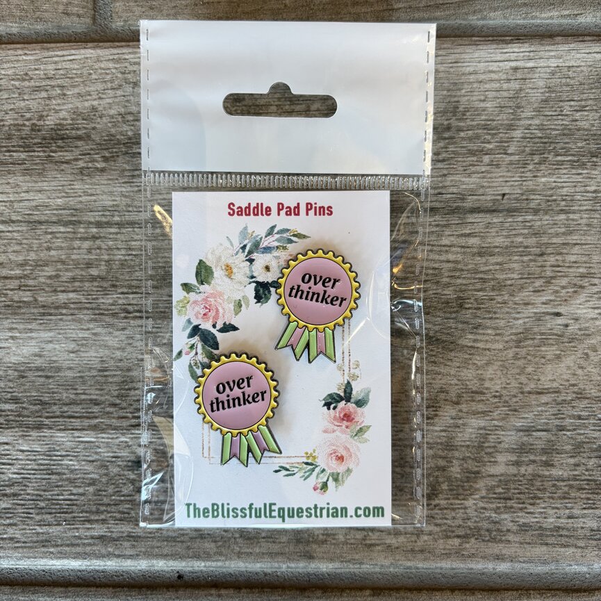Saddle Pad Show Pins