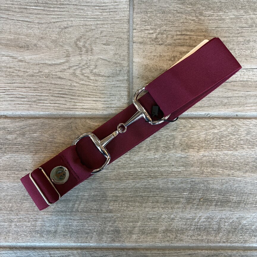 Snaffle Bit Stretch Belt