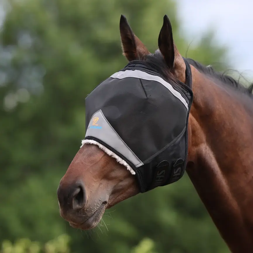 FlyGuard Pro Fine Mesh Earless Fly Mask