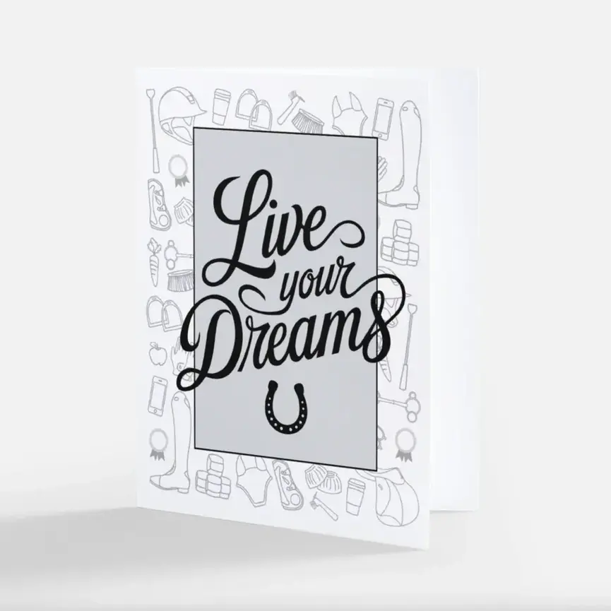 THE BLISSFUL EQUESTRIAN GREETING CARDS