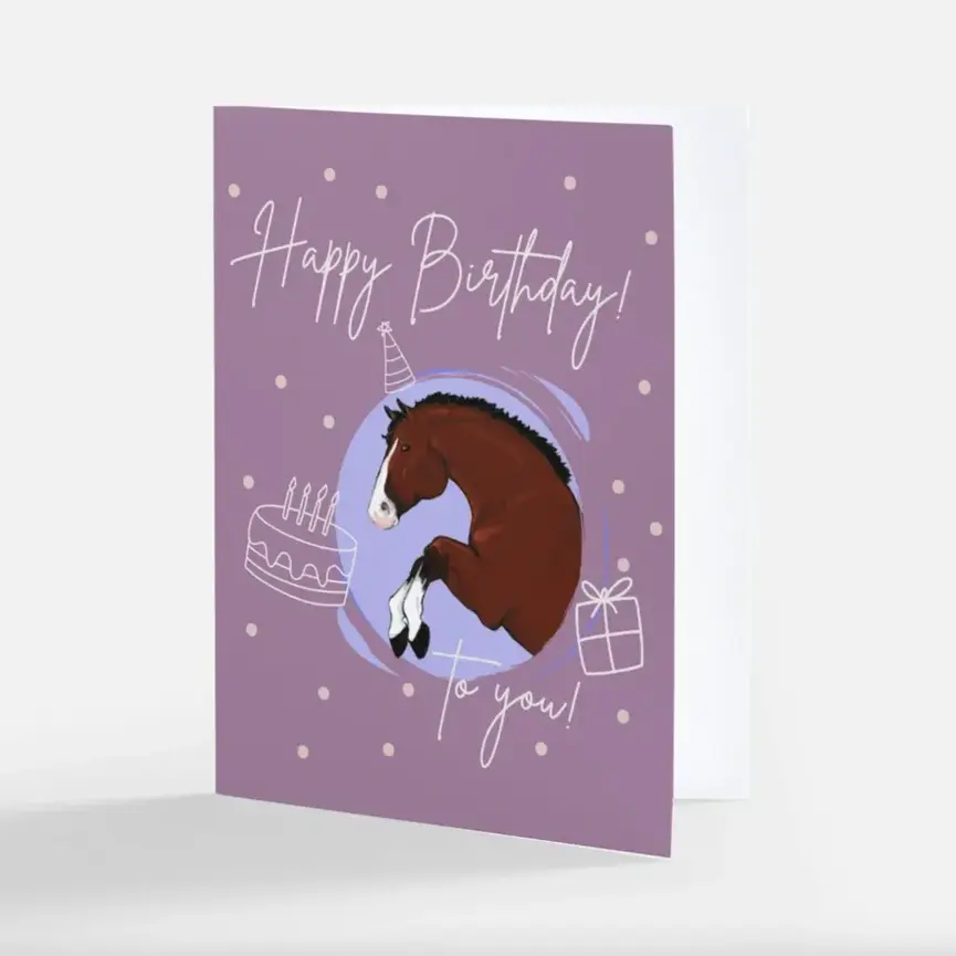 THE BLISSFUL EQUESTRIAN GREETING CARDS