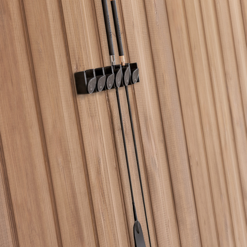 Premium Whip Rack - Black