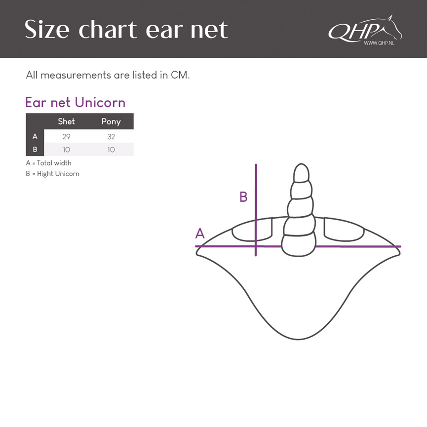 QHP Unicorn Ear Net