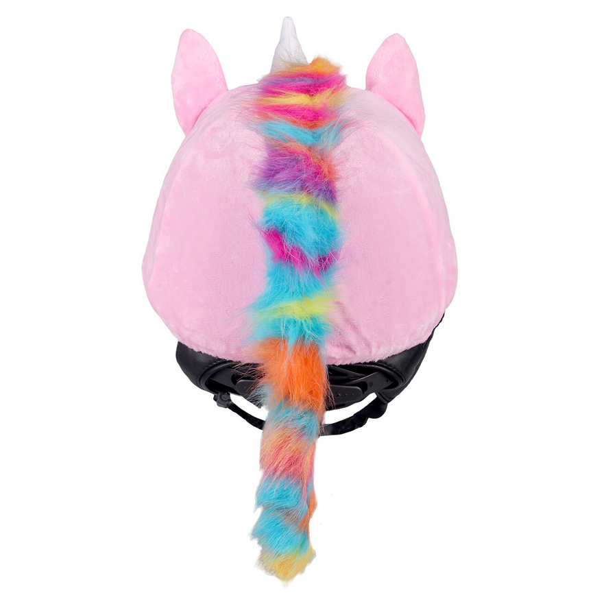 QHP Unicorn Helmet Cover Pink