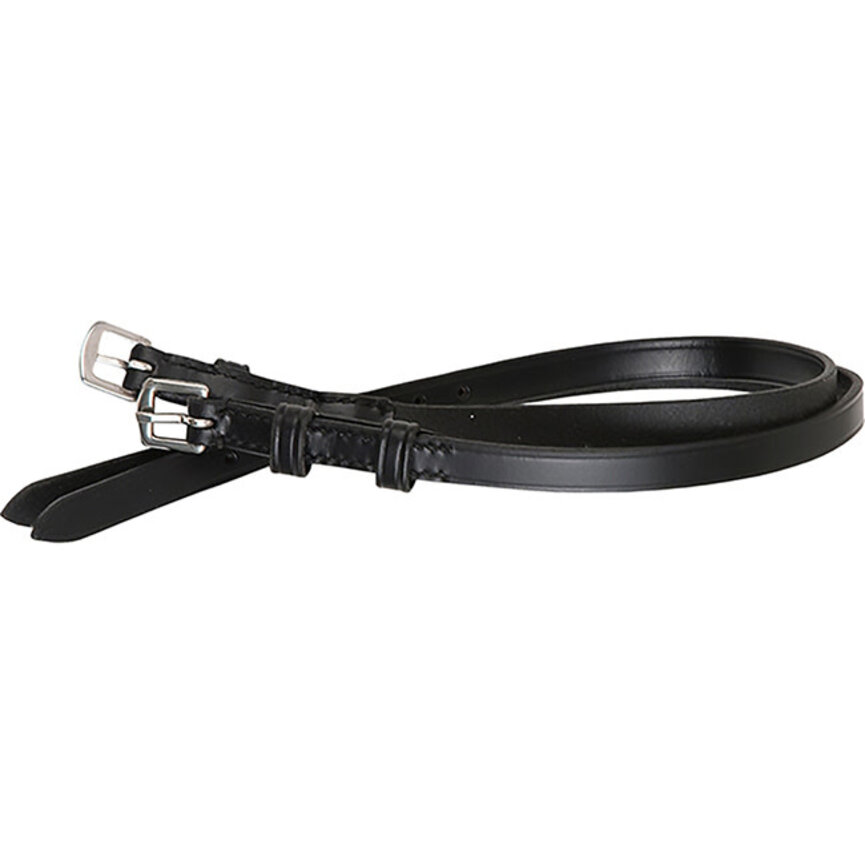 FLEX RIDER BLACK LEATHER SPUR STRAPS