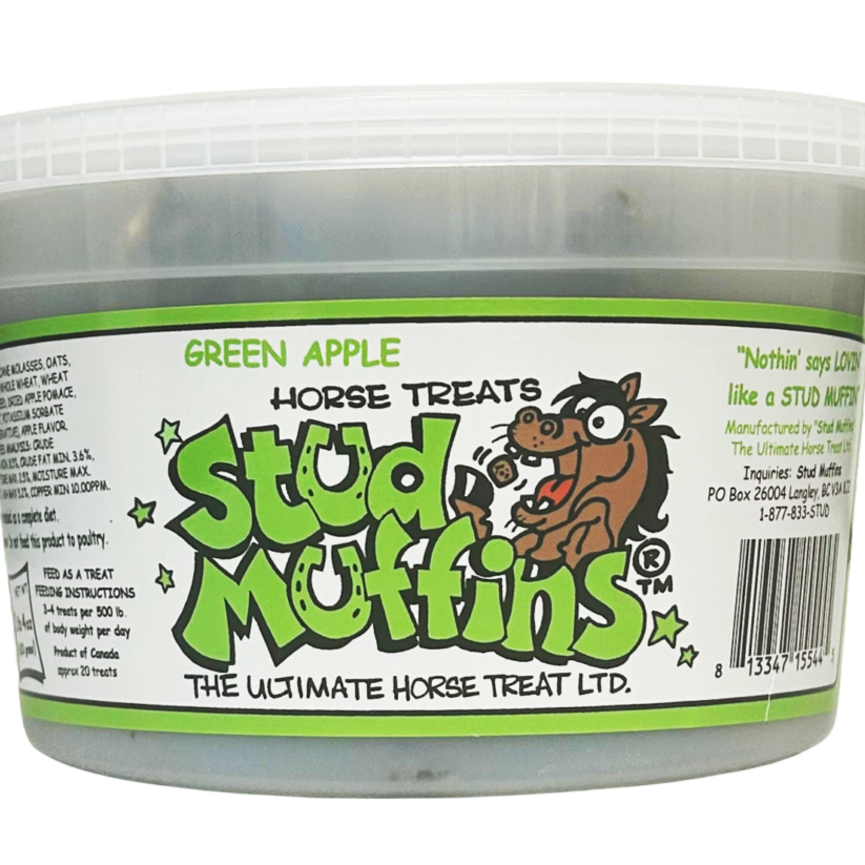 STUD MUFFINS APPLE HORSE TREATS