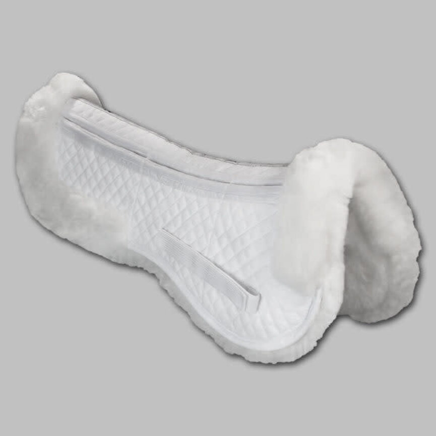 Six Point Saddle Pad – Sheepskin Half Pad