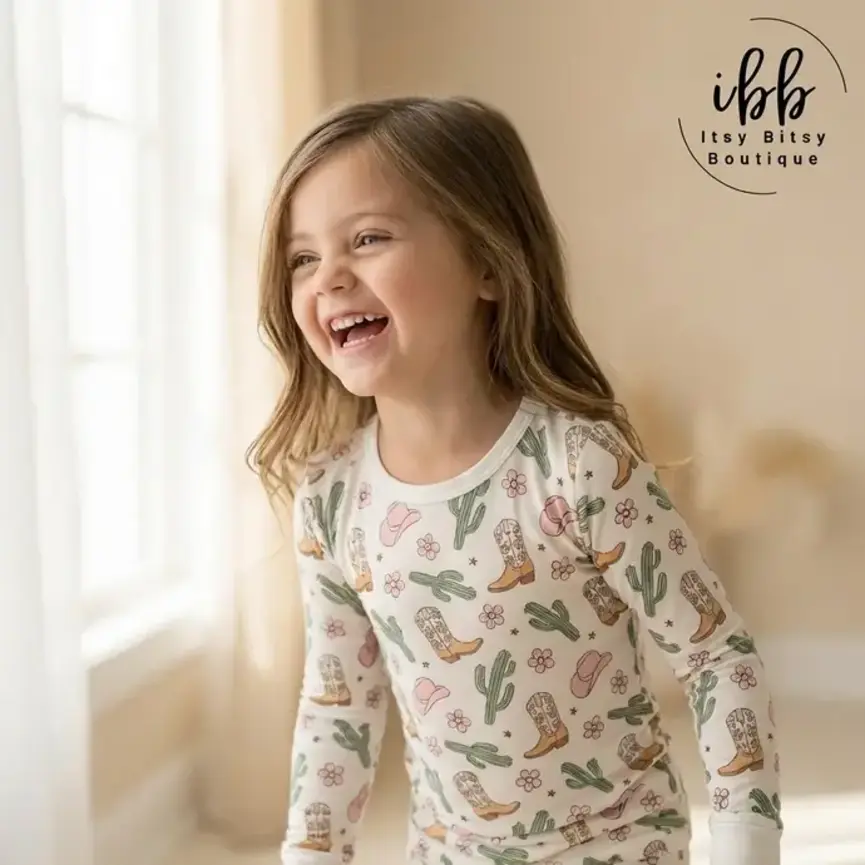 Sweet Stampede – 2-Piece Sleepwear Set