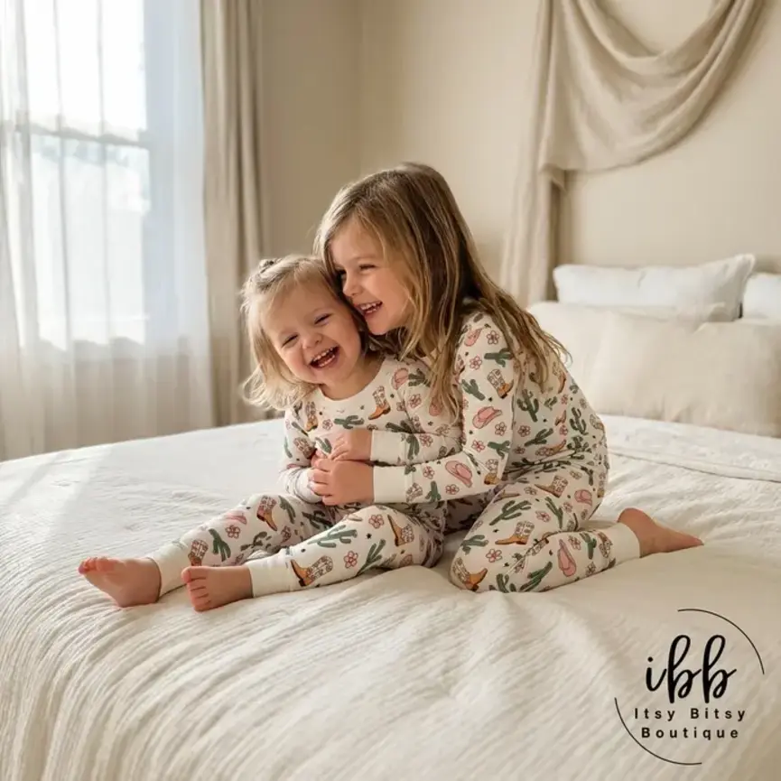 Sweet Stampede – 2-Piece Sleepwear Set