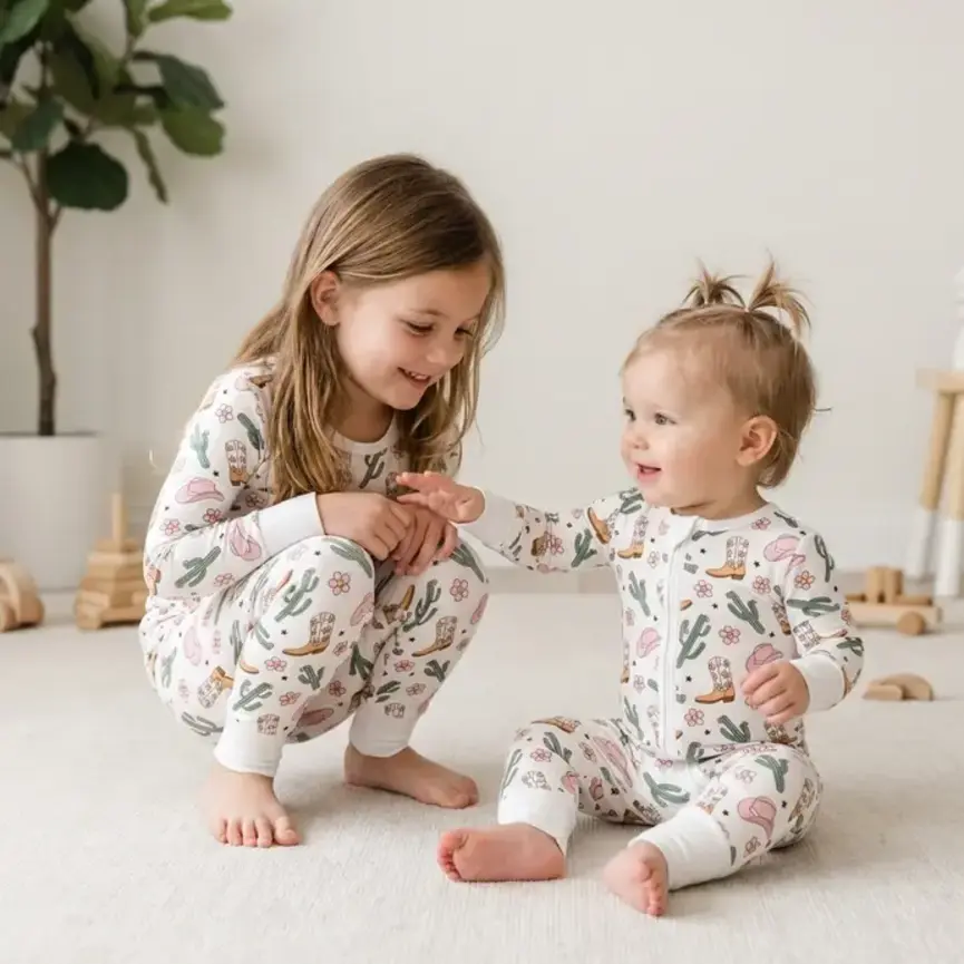 Sweet Stampede – 2-Piece Sleepwear Set