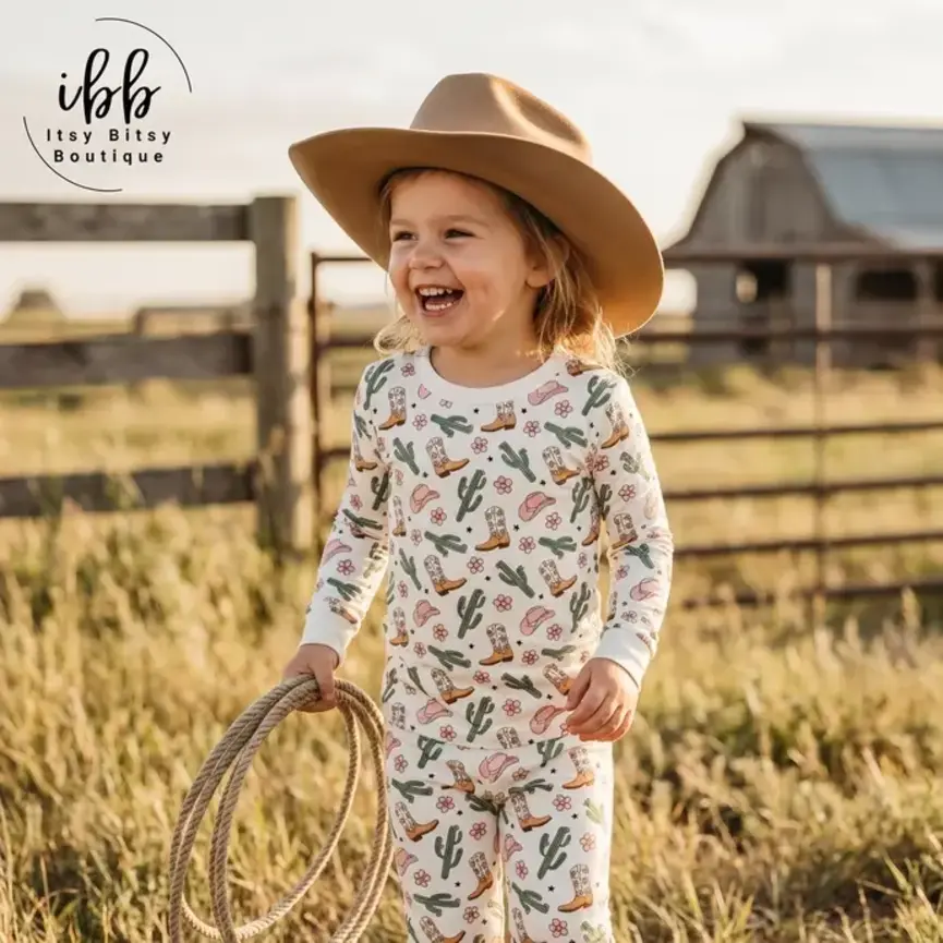 Sweet Stampede – 2-Piece Sleepwear Set